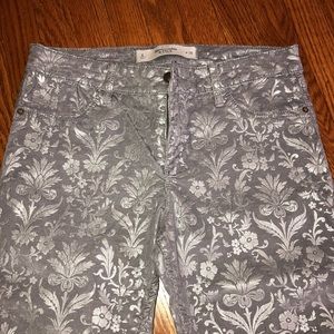 A&F Velvet Skinny Jeans